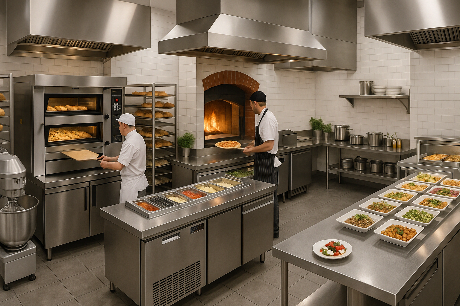 Boulangeries, pizzerias, traiteurs : quel matériel spécifique choisir ?