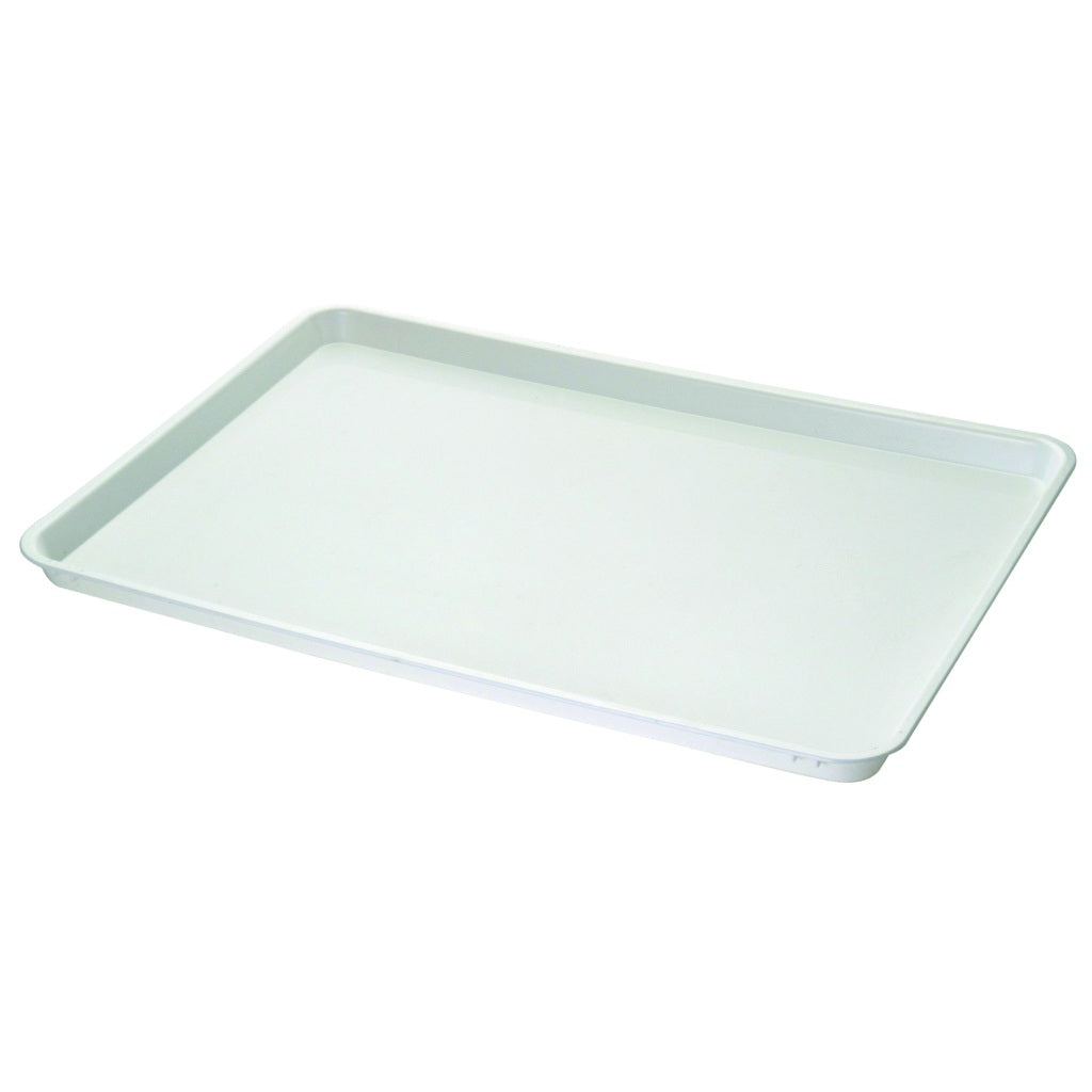 Plateau SARO en ABS 590 x 410, couleur : blanc, lot de 20 - 459-2010