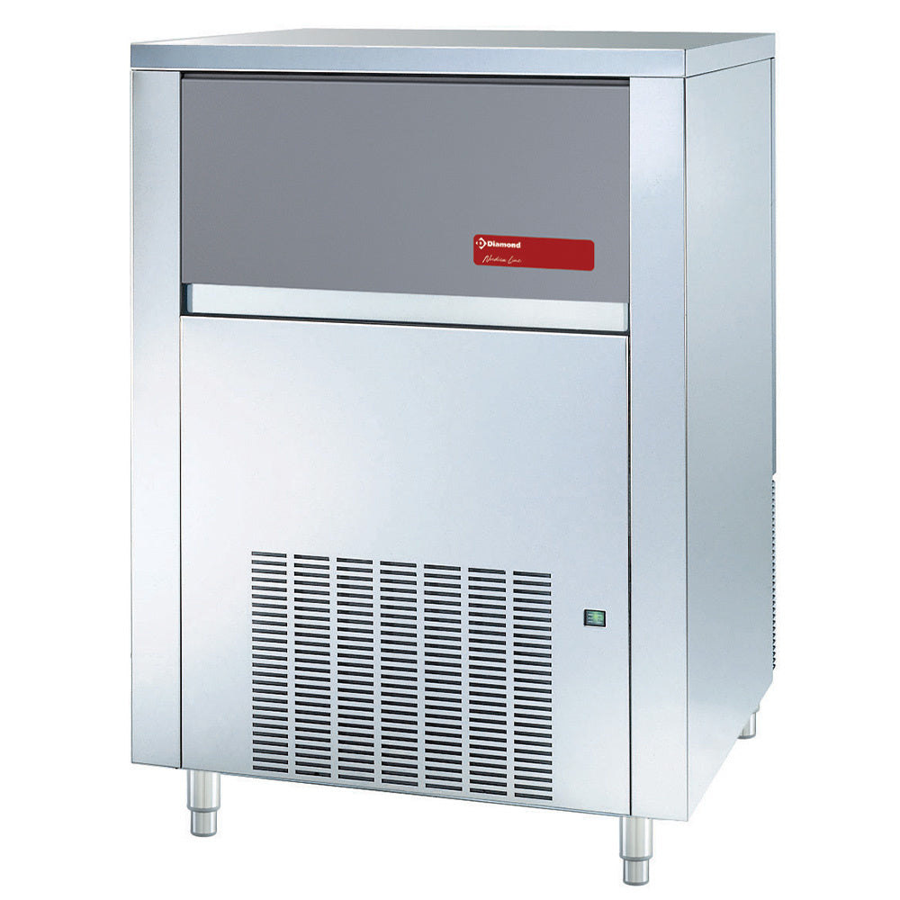 Machine à glaçons pleins 130 kg, avec réserve - EAU ICE130W-R2