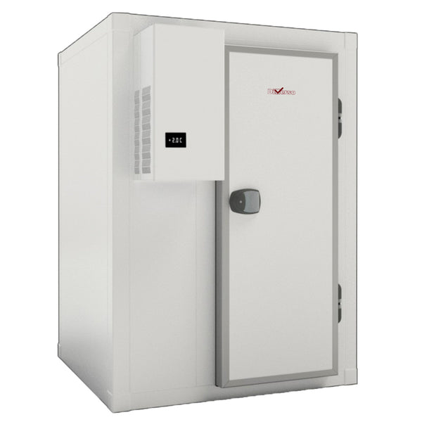 ISO 60-kamer met unit, interne afmetingen 1430 x 1230 x 2030 mm (4,07 m³)
