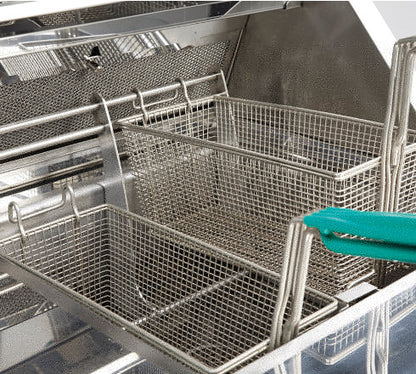 Friteuse gaz - Type Santana -1 cuve ronde et 1 cuve carrée