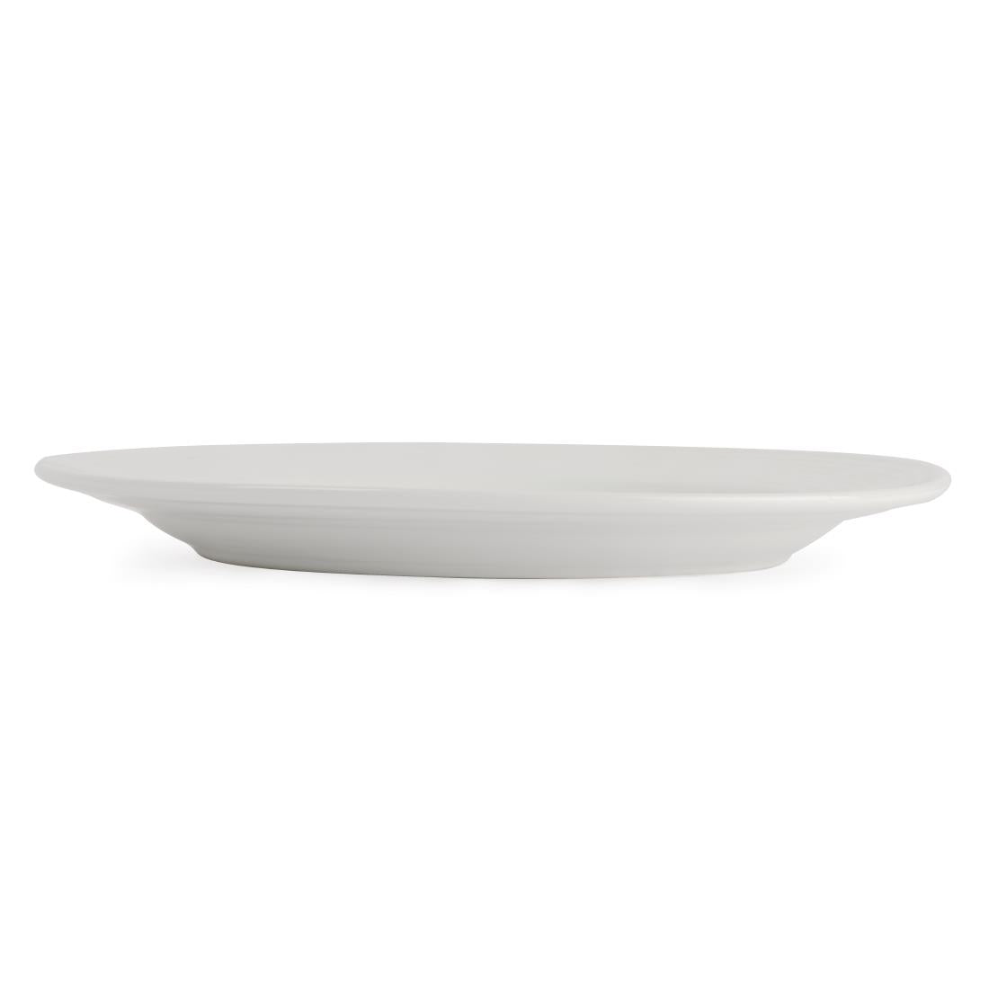 Assiettes à bord large Olympia Linear 250mm (lot de 12) — U091