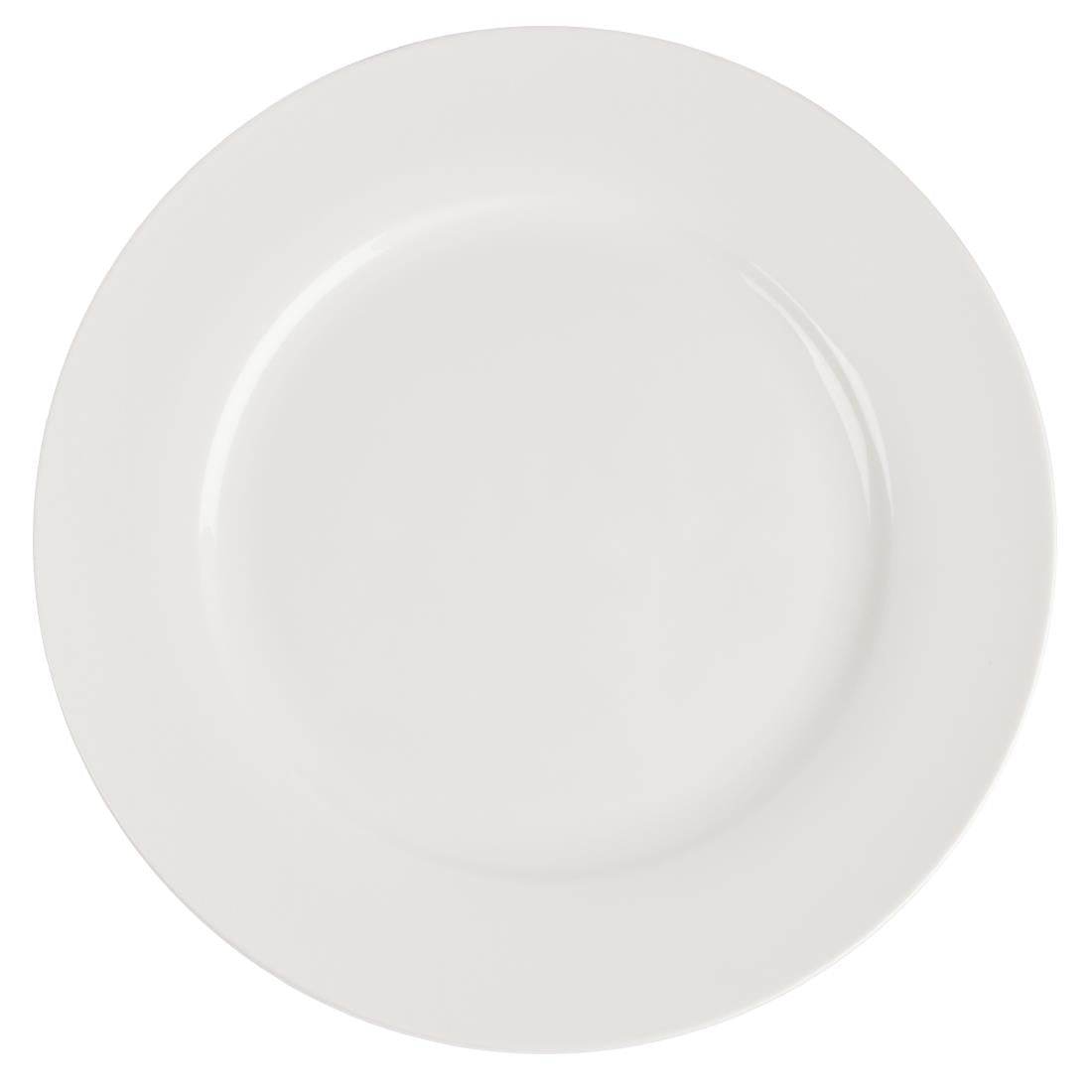 Assiettes Rondes À Bord Large Olympia Lumina 270mm (lot de 4) — CD625