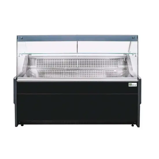 1340 mm Frigo comptoir noirs VSA1200D.V1B - VSA Matériel