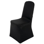 Housse de chaise de banquet Bolero noire — DP923