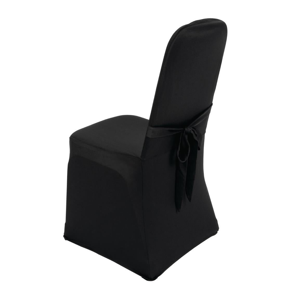 Housse de chaise de banquet Bolero noire — DP923