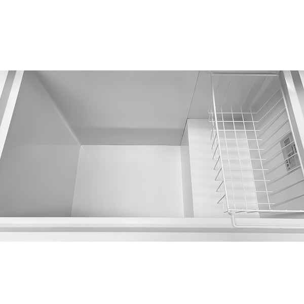 Congélateur Coffre Professionnel 395L – Couvercle Inox & Cuve Blanche
