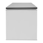 Congélateur Coffre Professionnel 395L – Couvercle Inox & Cuve Blanche