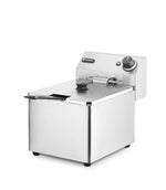 Friteuse - 8 L - 1 panier - avec robinet de vidange