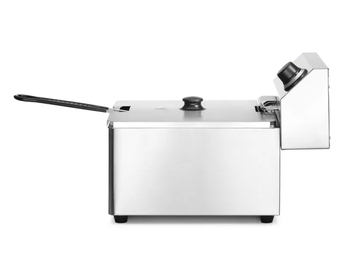 Lavasteengrill, 1/2 module, ’dubbelzijdige’ gietijzeren grill