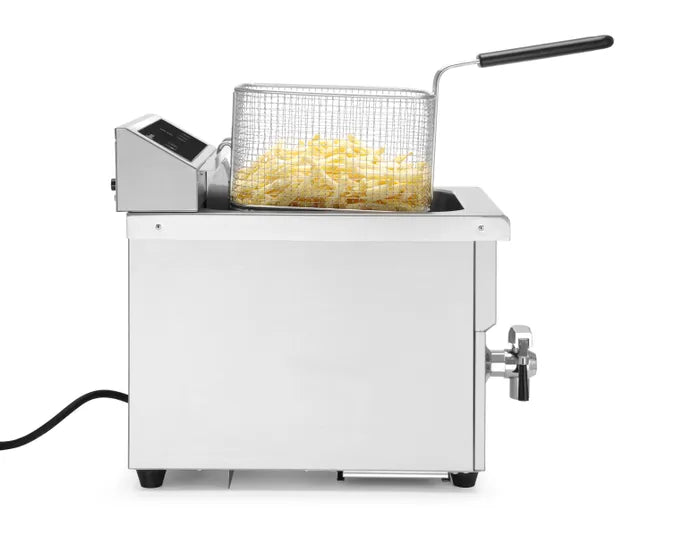 Lavasteengrill, 1/2 module, ’dubbelzijdige’ gietijzeren grill