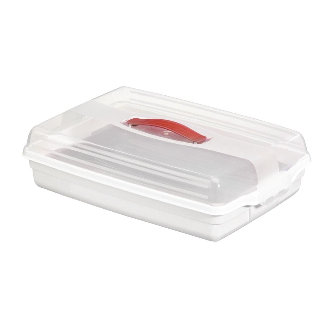 Boîte de transport à gâteau blanche Curver 450mm — CP072