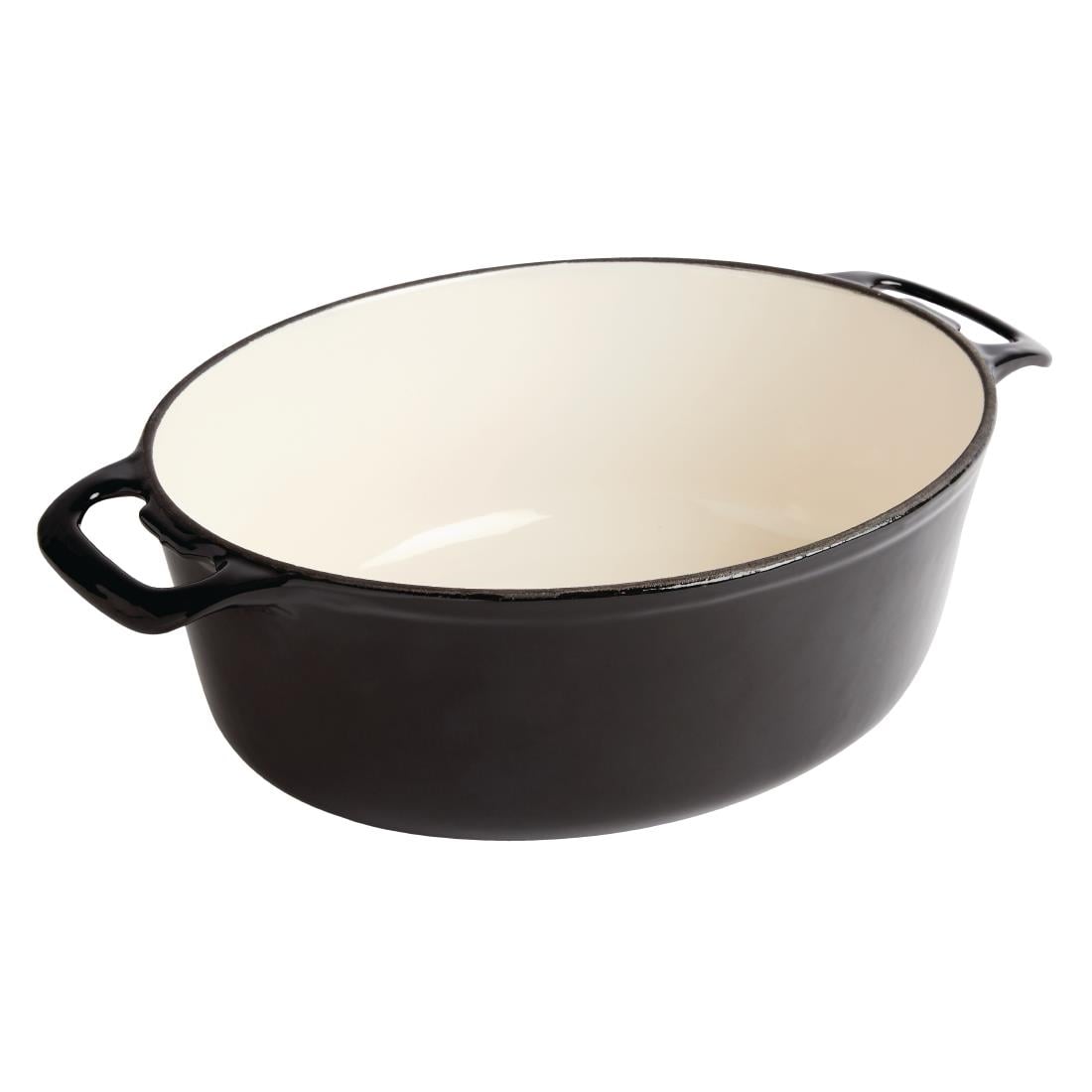Grande cocotte ovale noire Vogue 6L — GH310