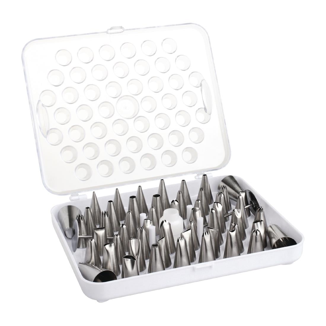 Boîte de 52 douilles pâtissières assorties Vogue — CP106