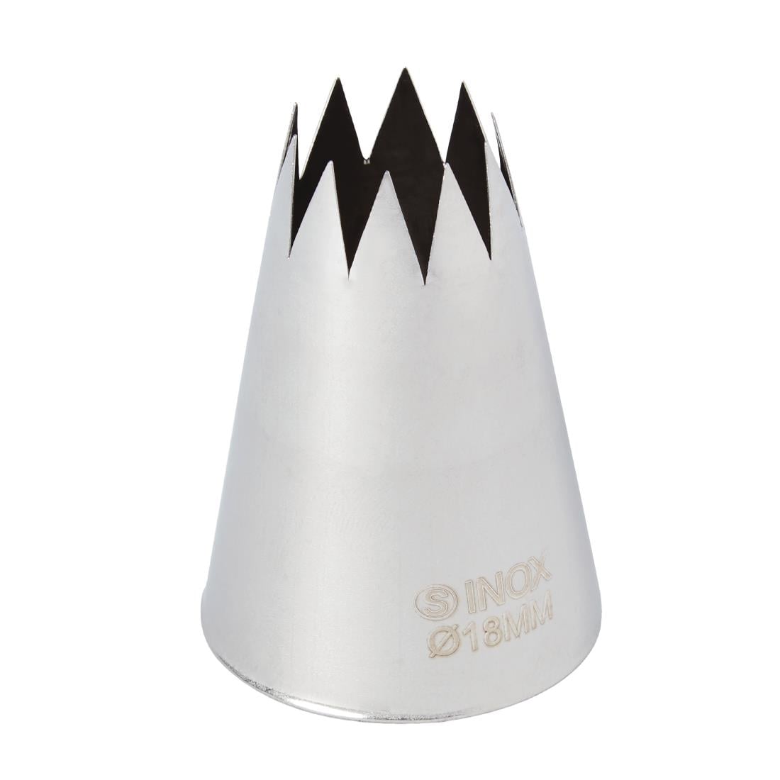 Douille inox cannelée Schneider 18mm — GT122