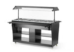 Warm buffet display, HENDI, GN 1/1, 1490L, 765x1490x(H)1370mm — 274064