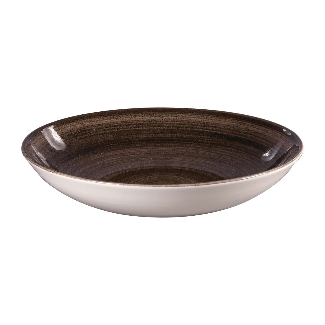 Bols Churchill Stonecast Patina Black 248mm (Lot de 12) — DR654
