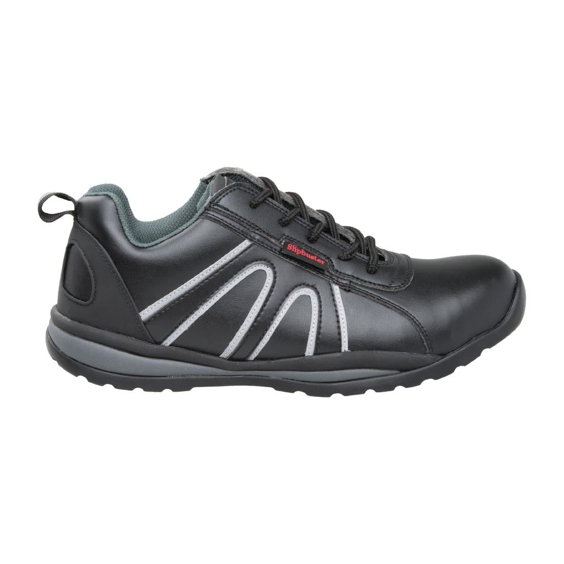 Baskets de sécurité Slipbuster Basix noires 43 — A708-43