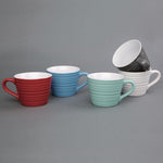 Mugs Olympia Café Aroma vert d'eau 230 ml (lot de 6) — DH640