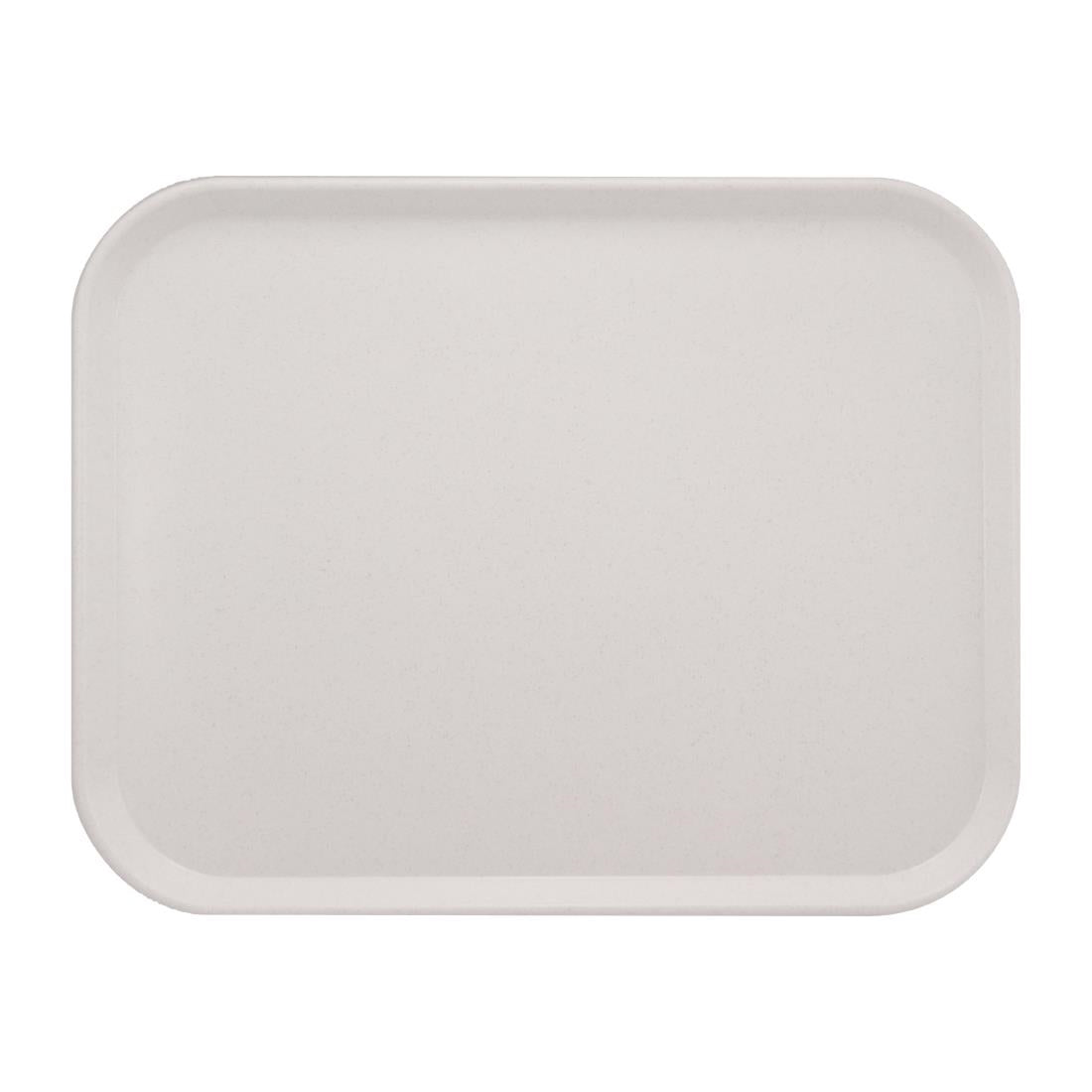 Plateau de service en polyester Roltex America 460x360mm gris moucheté — DR849