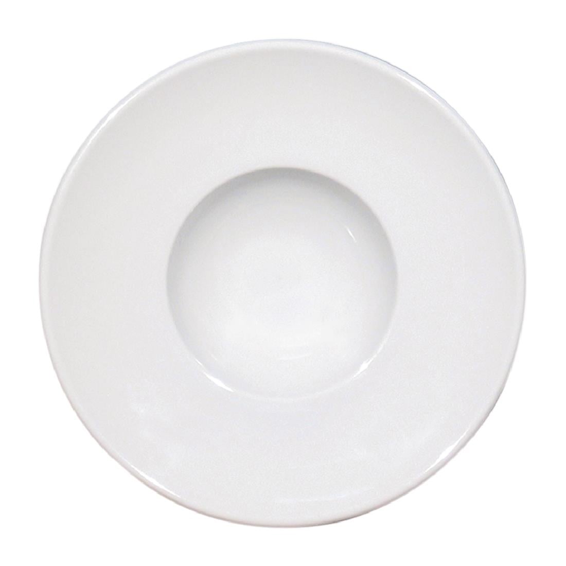 Assiettes creuses bord large Saturnia Napoli 150mm (lot de 10) — DS170