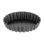 Moule à tartelette cannelé antiadhésif avec fond amovible Vogue 10 cm (lot de 3) — CW991