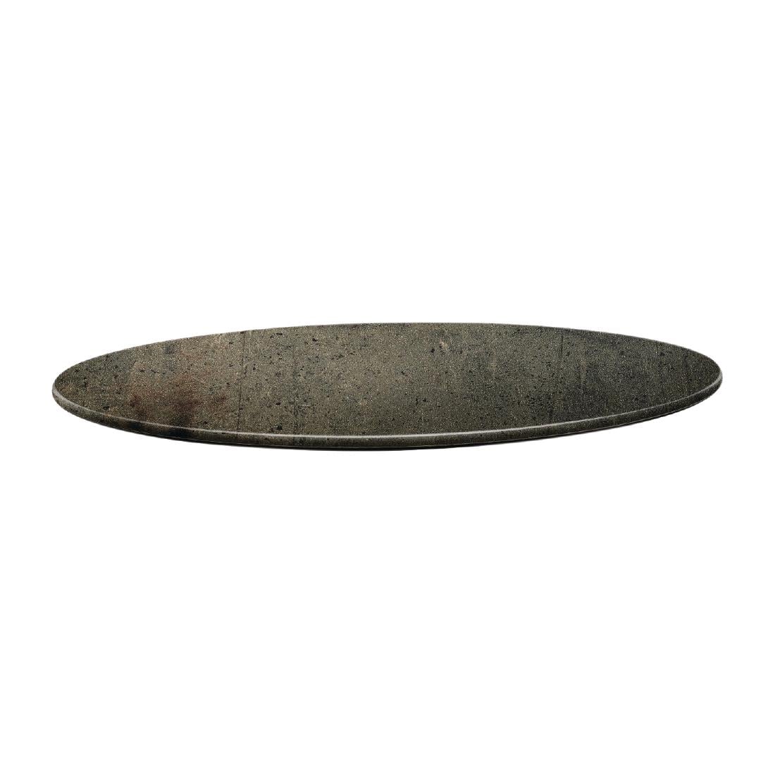 Plateau de table rond Topalit Smartline 80cm béton — DR991