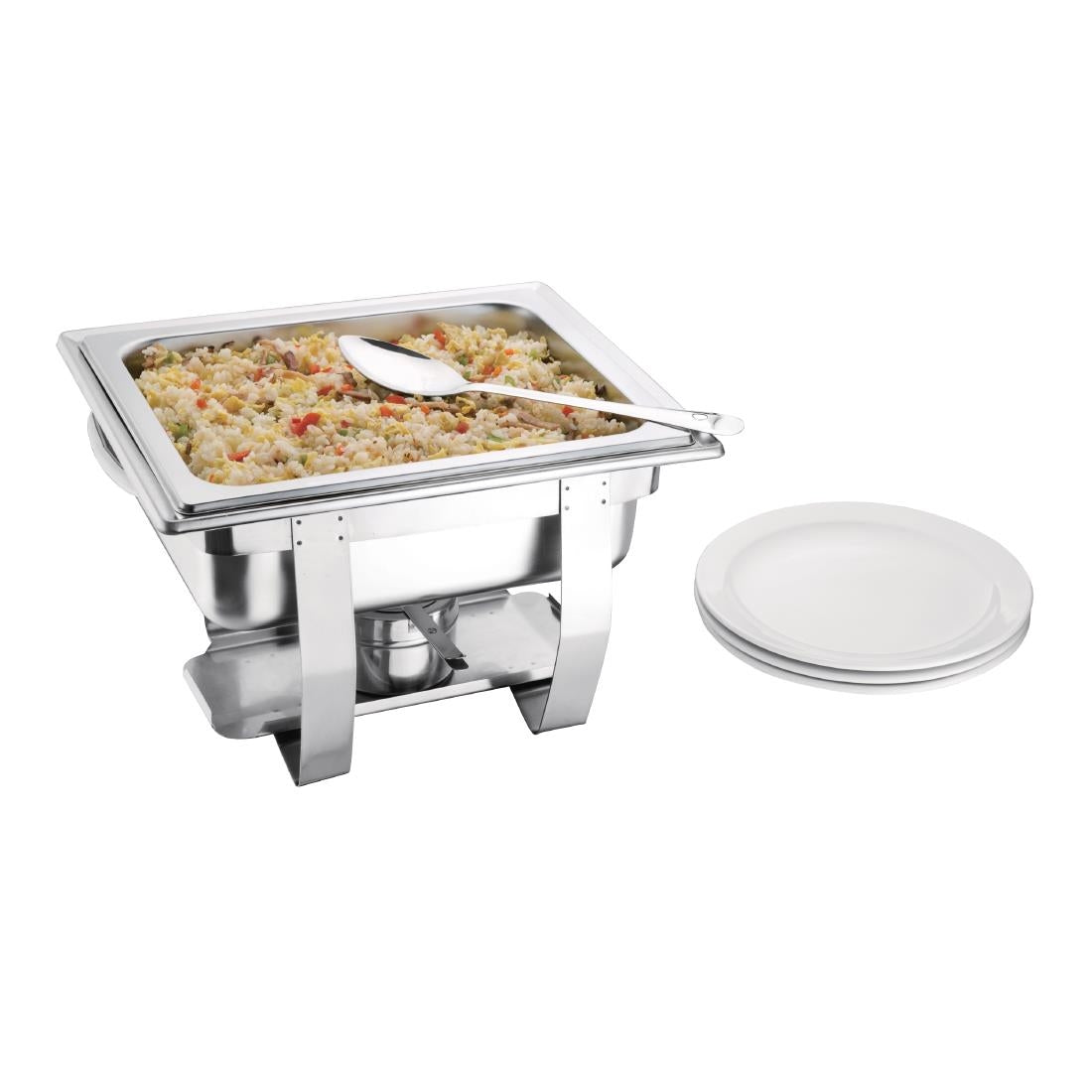 Chafing Dish Milan Olympia GN 1/2 inox - 3,7 L — CN607