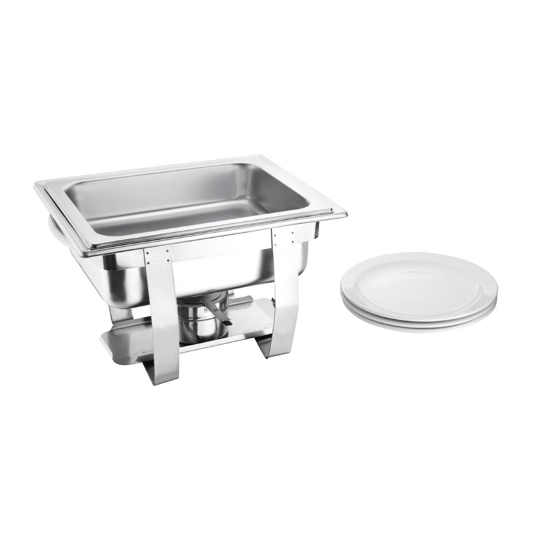 Chafing Dish Milan Olympia GN 1/2 inox - 3,7 L — CN607
