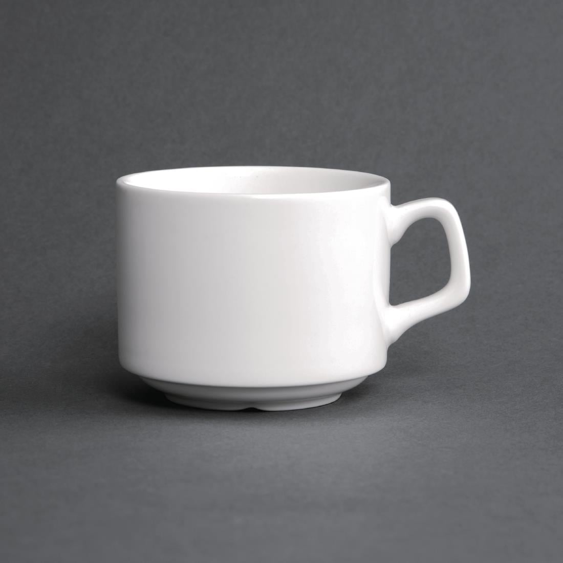 Tasses empilables Olympia Lumina 200ml (lot de 6) — CN831