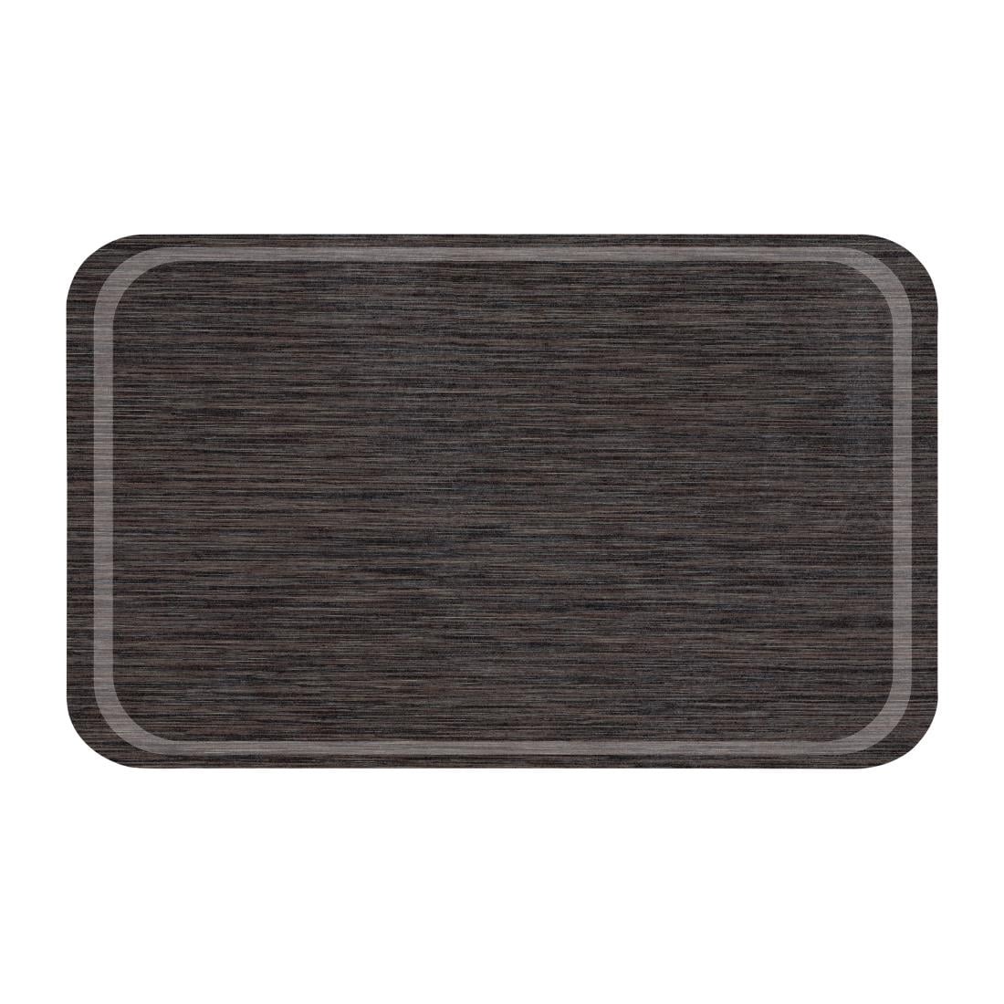 Plateau rond en mélamine Roltex GN1/1 antidérapant 530x325mm wengé — DA717