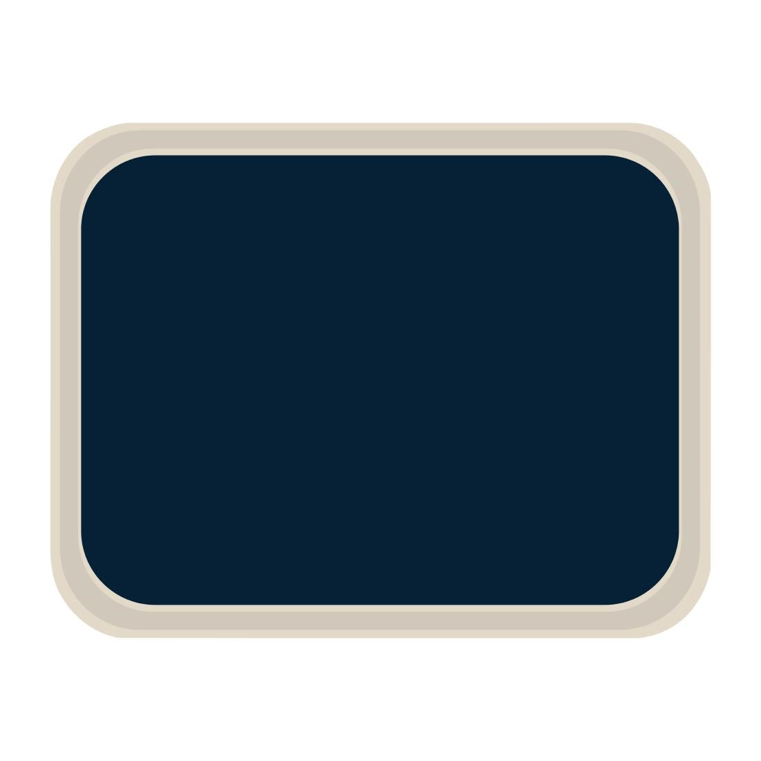 Plateau de service en polyester Roltex standard 455x355mm bleu — DS086
