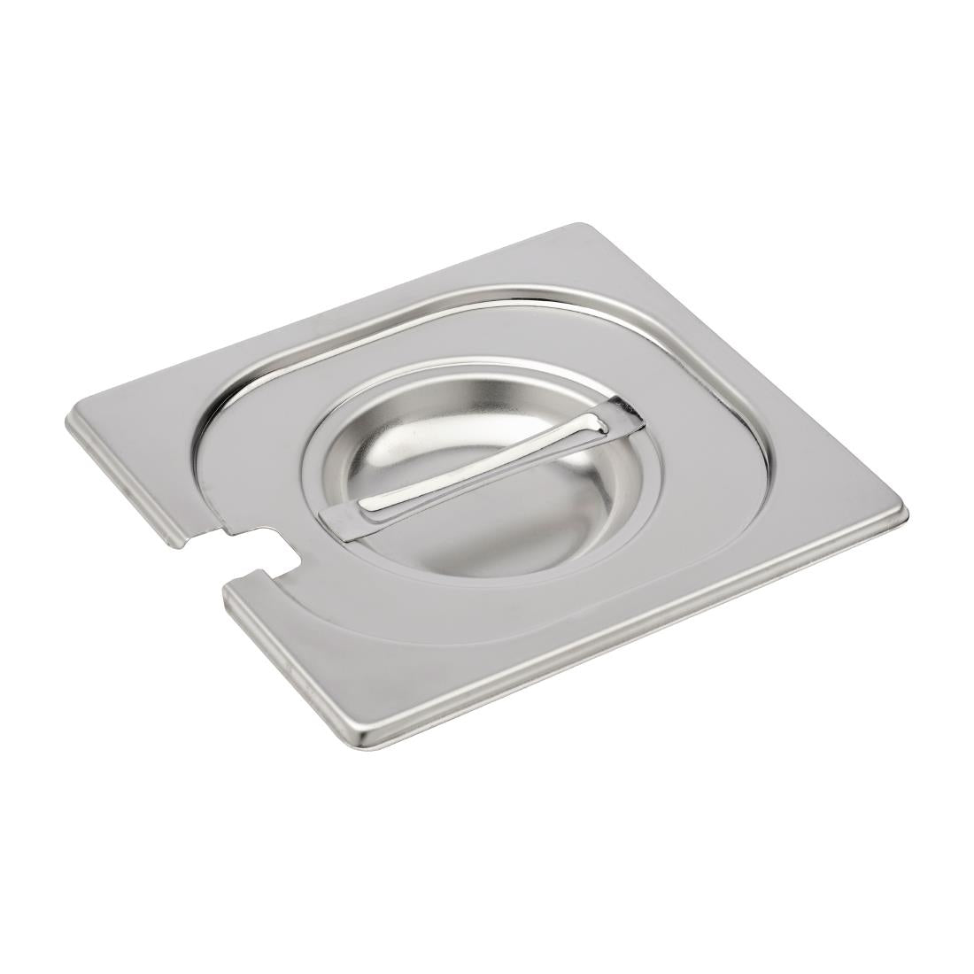 Couvercle inox avec encoche GN 1/6 Gastro M — DR493