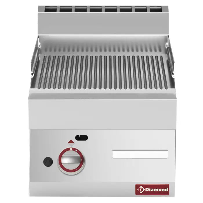 400X640 Plaque de cuisson gaz rainurée -Top- G65/PR4T-N -