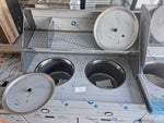 Friteuse gaz Sofinor Type Défi – 2 cuves rondes | Modèle d'exposition
