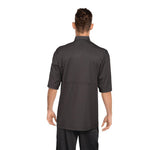 Veste de cuisine mixte Cool Vent Chef Works Montreal noire L — B054-L