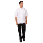 Veste de cuisine mixte blanche Chef Works Montreal Cool Vent XL — A914-XL