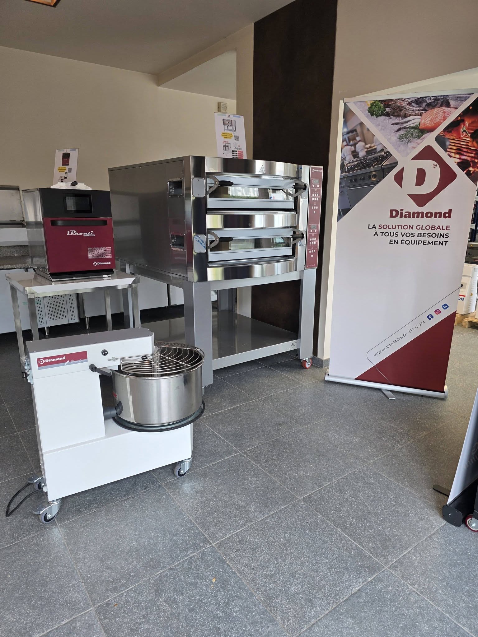 Pack Pizzeria Prête à Tourner – Diamond | Modèle d'exposition showroom