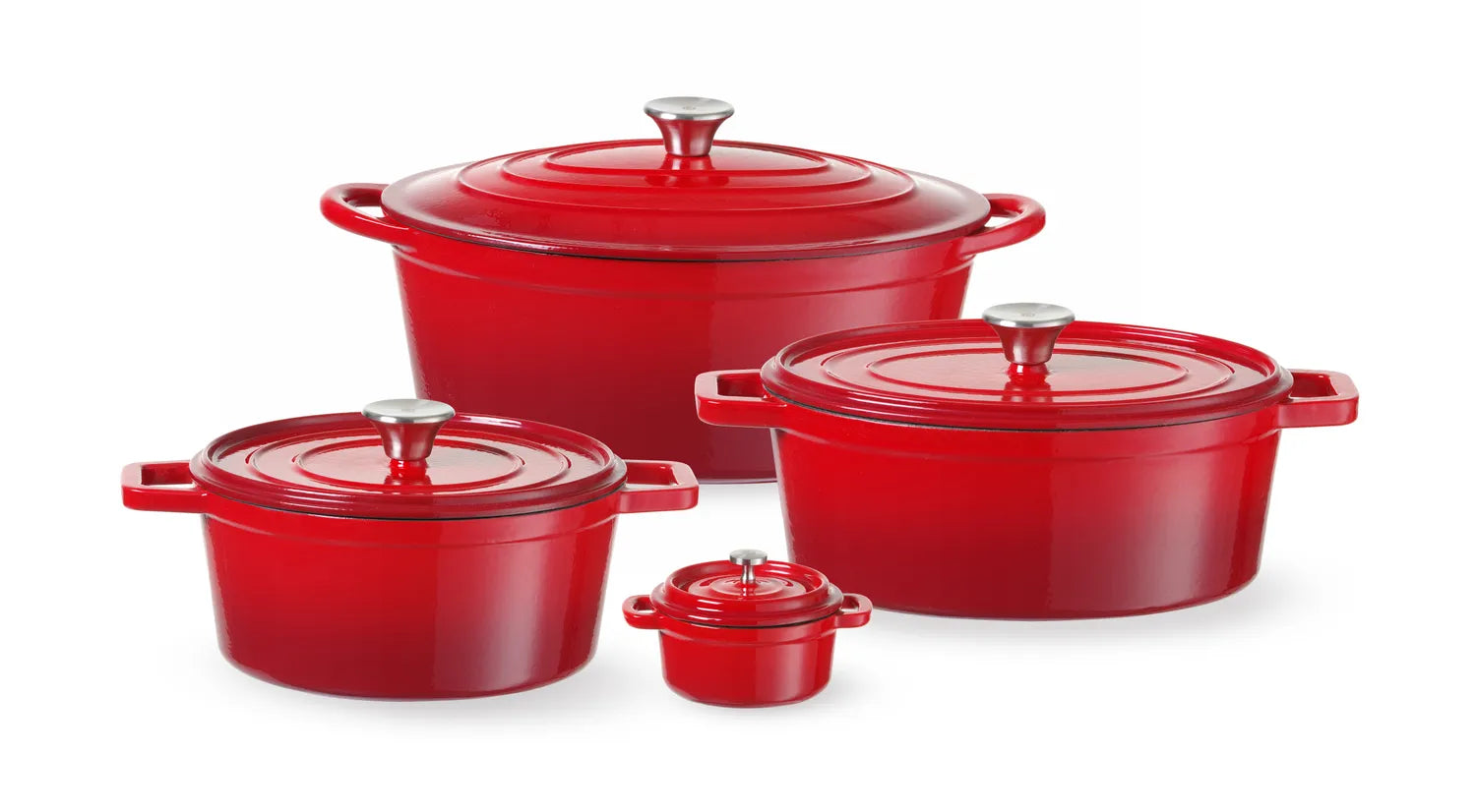 SetCocotte en fonte émaillée