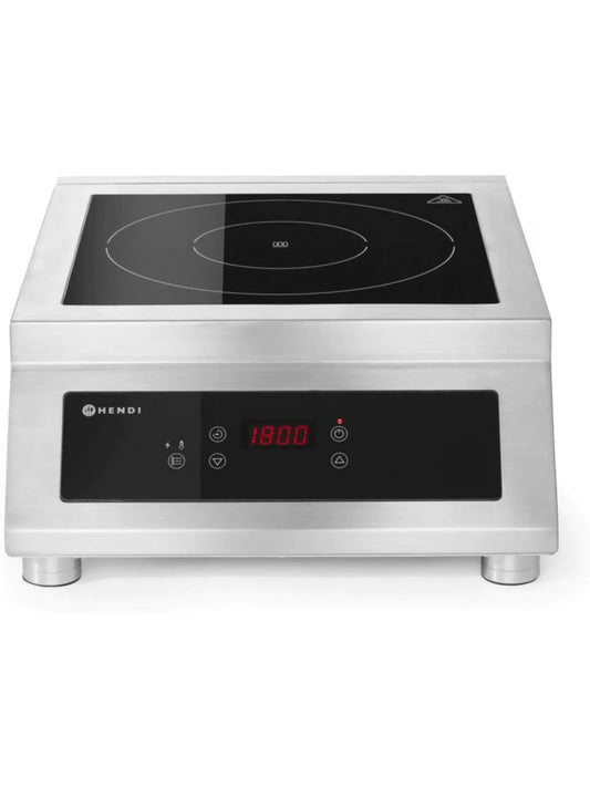 : Plaque à Induction Professionnelle HENDI Profi Line 3500W XL - Écran Tactile & Inox