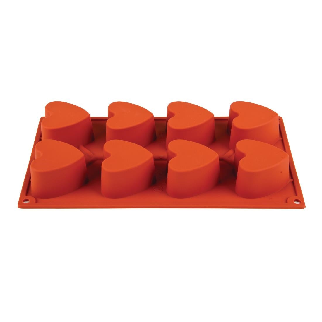 Moule antiadhésif en silicone Pavoni 8 cœurs — CB167