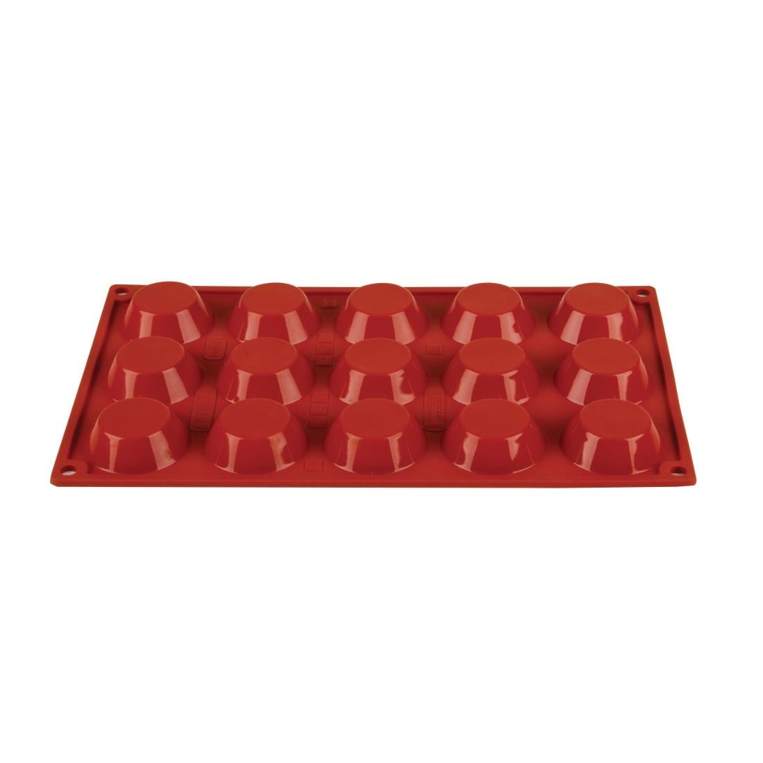 Plaque 15 tartelettes en silicone Pavoni Formaflex — N935
