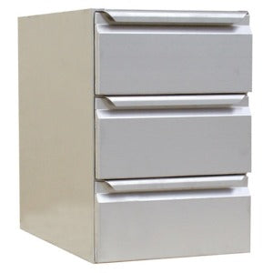 Bloc de tiroirs pour table hauteur 900 — Combisteel 7003.0250
