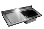 700 évier 1 à droite 1200 — Combisteel 7013.1125
