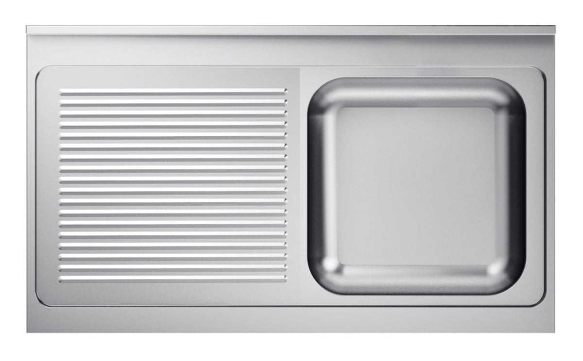 700 évier 1 à droite 1200 — Combisteel 7013.1125