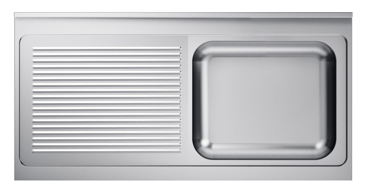 700 évier 1 à droite 1400 — Combisteel 7013.1145