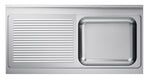 700 évier 1 à droite 1400 — Combisteel 7013.1145