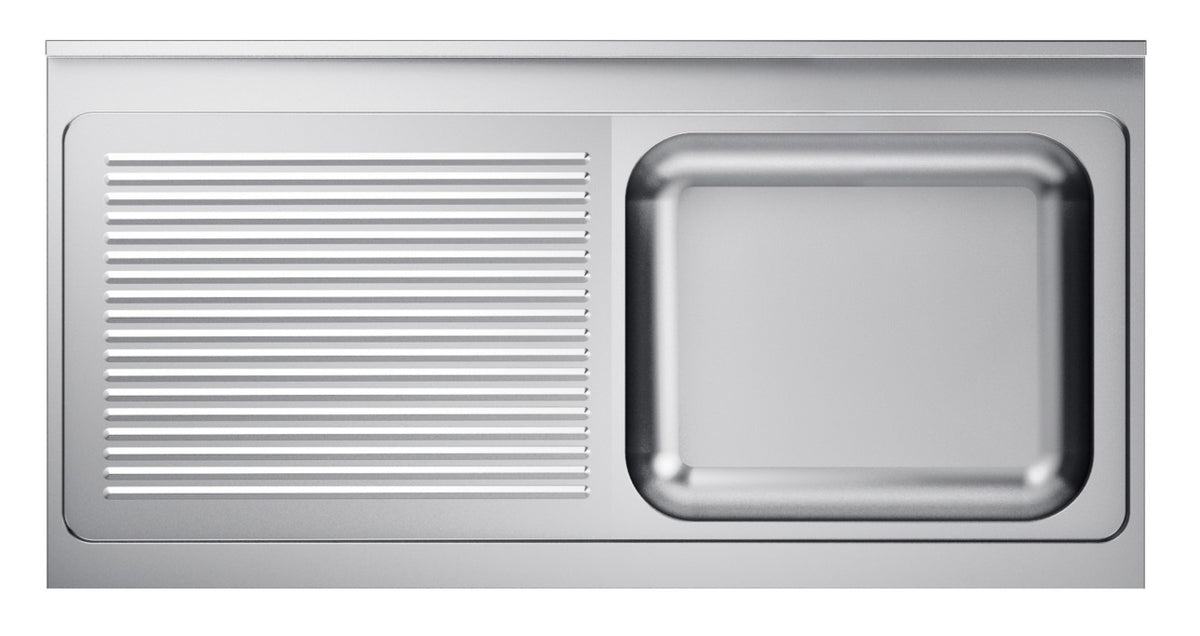 700 évier 1 à droite 1400 — Combisteel 7013.1145