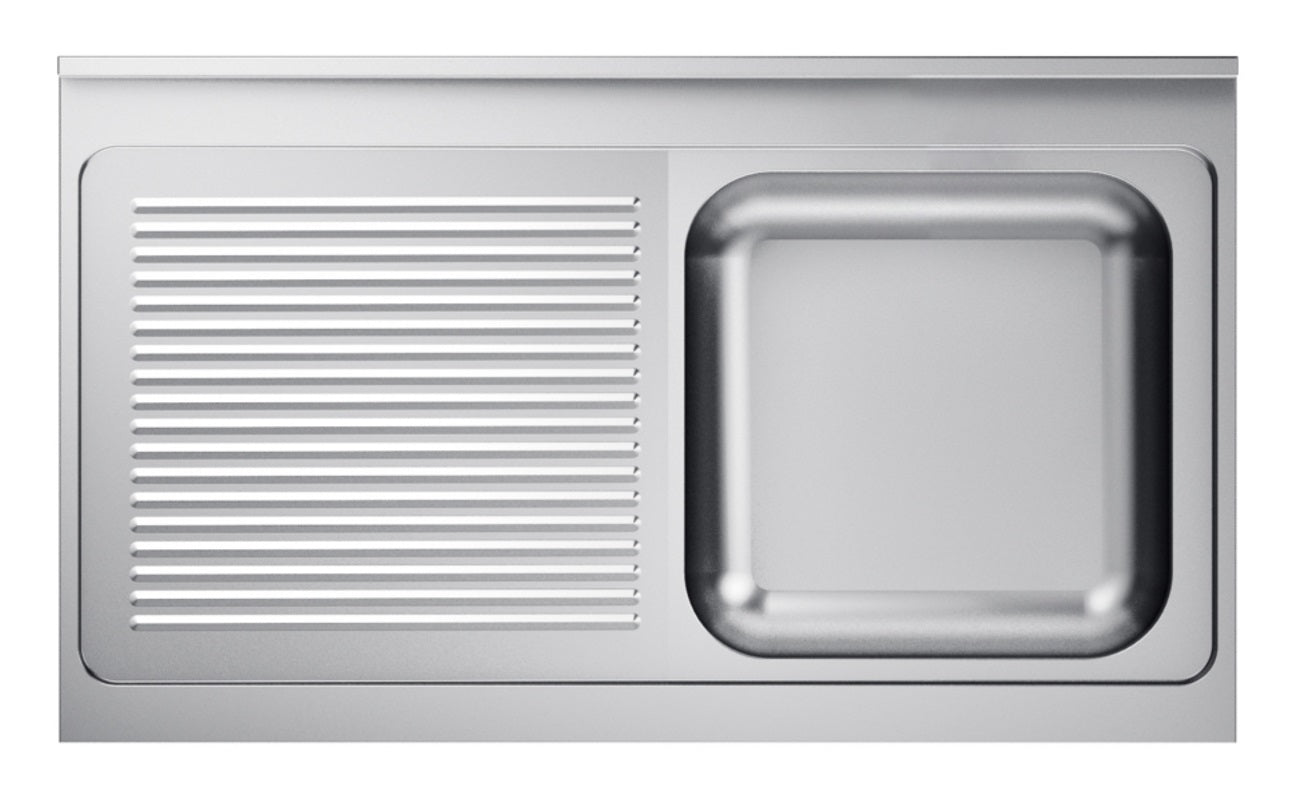 600 évier 1 à droite 1200 — Combisteel 7013.1315