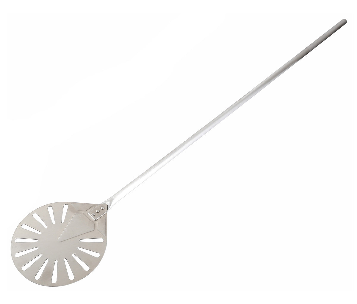 Pelle à pizza perforée en acier inoxydable ronde 23-120 — Combisteel 7013.1815